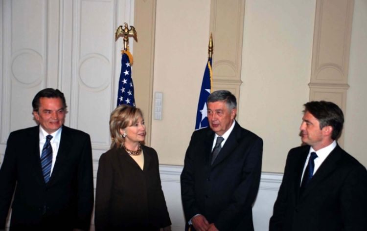 Razgovor sa članovima Predsjedništva BiH (video)