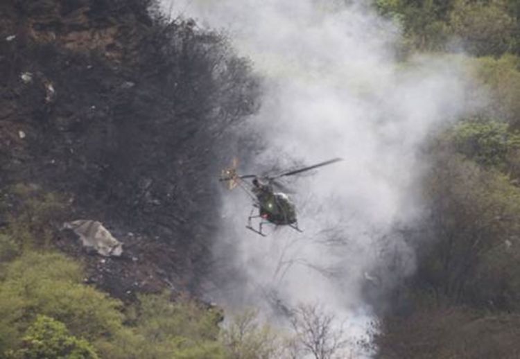 Osam mrtvih u padu helikoptera