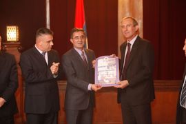 Povelja Ljepojeviću za "Dodik čuvar Srpske"