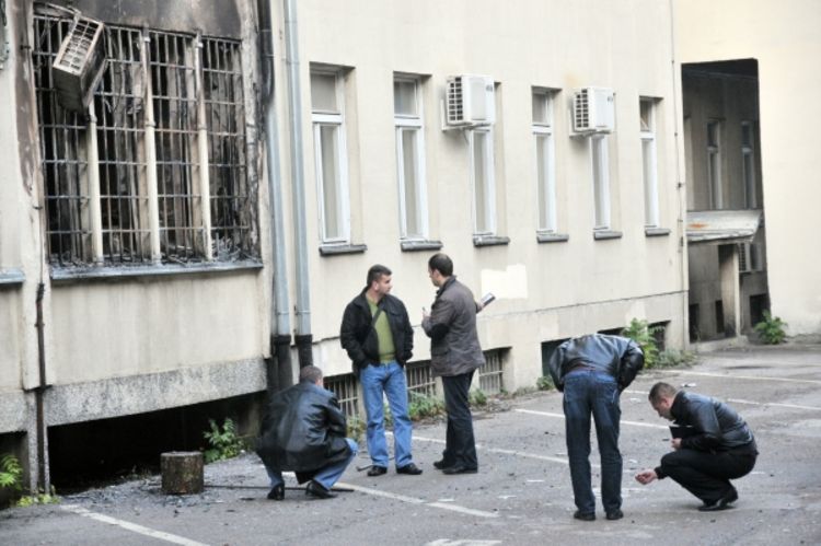 Požar podmetnut, svi dokazi uništeni