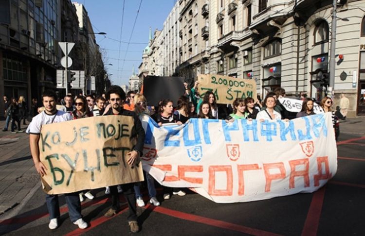 Beogradski studenti prijete blokadom mostova