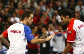 Francuska povela protiv Srbije sa 2:1 u finalu Dejvis kupa