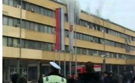 Lokalizovan požar u zgradi Skupštine opštine Kraljevo