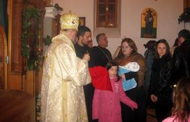 Služene svete arhijerejske liturgije povodom Božića