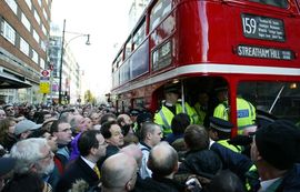 London zagušen saobraćajem