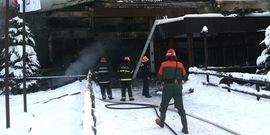Izgorjela zgrada Hrvatskog olimpijskog centra