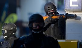 Sukob demonstranata i policije tokom foruma u Davosu