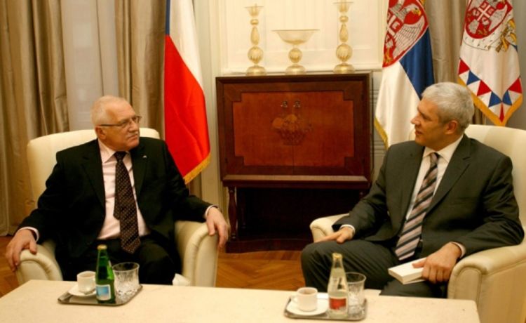 Klaus: Češka podržava evropski put Srbije