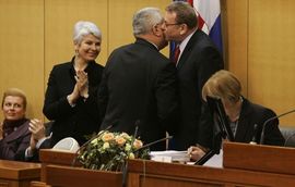 Bebić i Šeks u otvorenom klinču