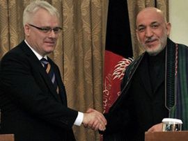 Josipović u Avganistanu
