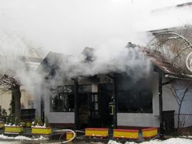Omarska: Požar u kući i kafiću