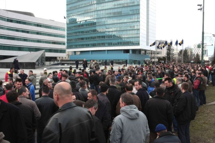 Protestom tražili obećane penzije