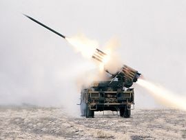 Zaplijenjene rakete velikog kalibra