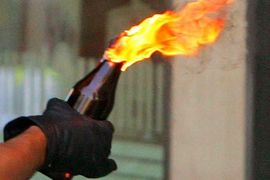 Molotovljev koktel u bolnicu Goljak
