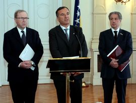 Franko Fratini i Vilfred Martens: Nova vlast uslov za evropski put