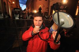 Jajima gađali HDZ, priveden vođa protesta