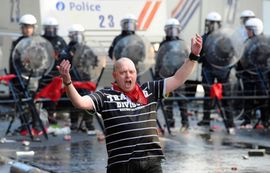 Brisel: Policija vodenim topovima rastjerivala demonstrante