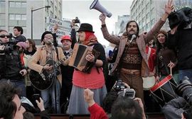 Pjesma za Eurosong postala himna demonstrantima (video)