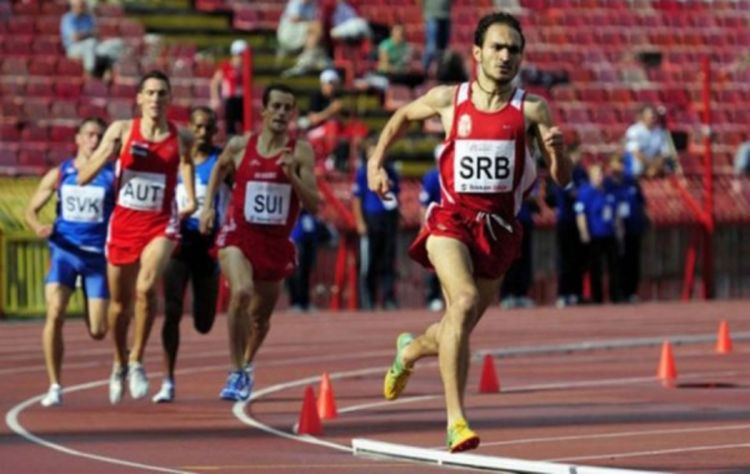 Goran Nava u finalu trke na 1.500 metara