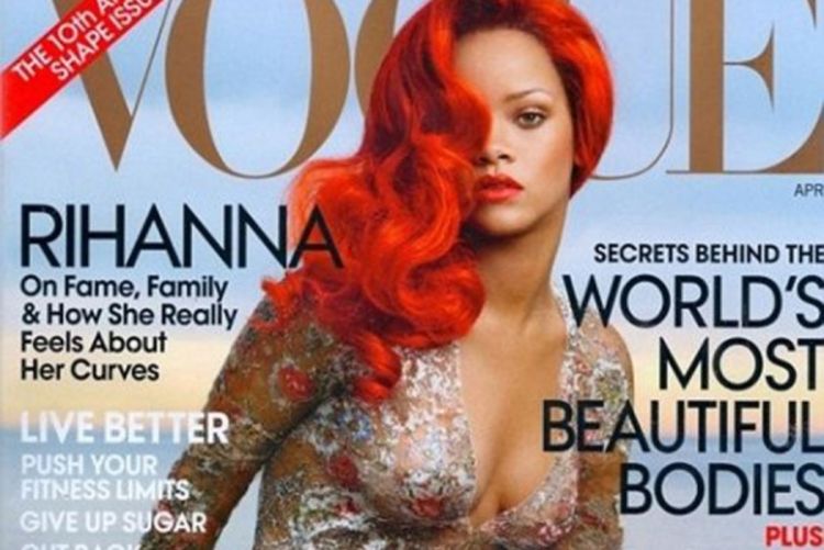 Rijana na naslovnici Voguea