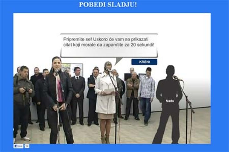 Pobijedi Slađu igrica