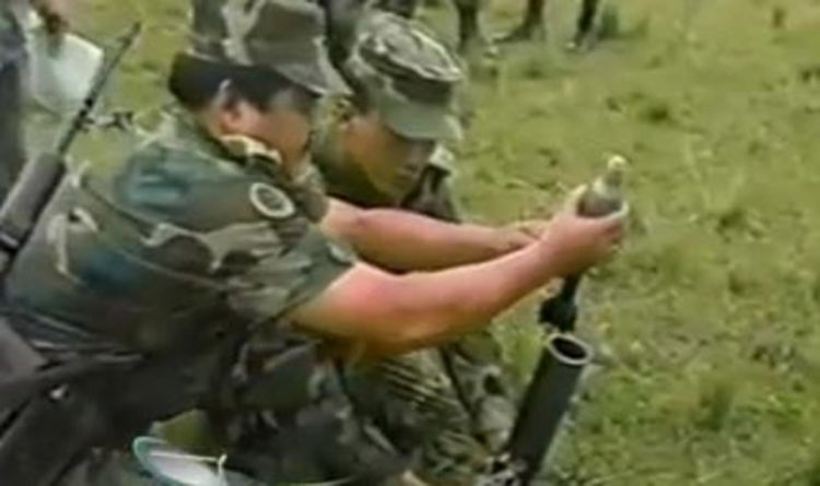 Kolumbijski minobacač zakazao na vježbi (Video)