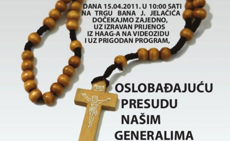 Zajedno na trgu čekaju oslobađanje Gotovine