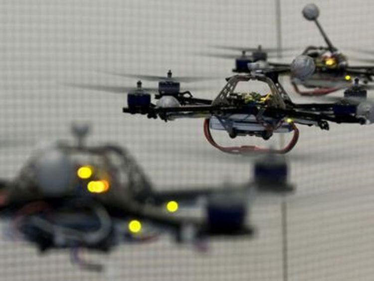 Pogledajte kako leteći roboti igraju tenis (Video)