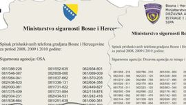 EKSKLUZIVNO: Nezavisne u posjedu spiska brojeva telefona: OBA i SIPA ...