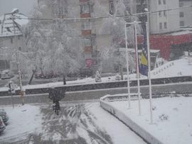 Snijeg u aprilu izazvao probleme