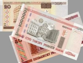 Veliki pad vrijednosti bjeloruske rublje