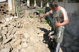 Tragedija: Mladići srušili zid koji je ubio dječaka (Foto)