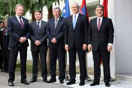 Počeo samit Srbije, Turske i BiH u Karađorđevu
