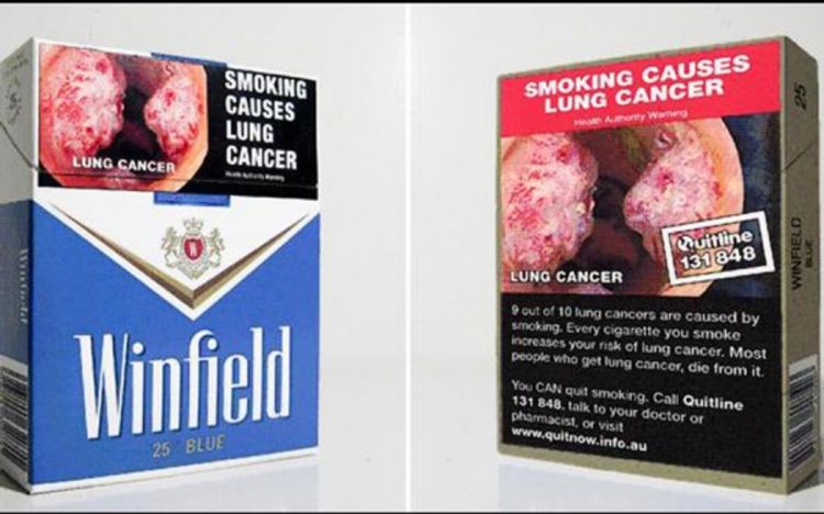 Kutije cigareta u Australiji više neće biti šarene