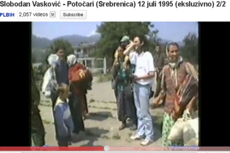 Sarajevo: Ovako je Slobodan Vasković izvještavao iz Srebrenice: Da li vas je Orić ubijao? (Video)