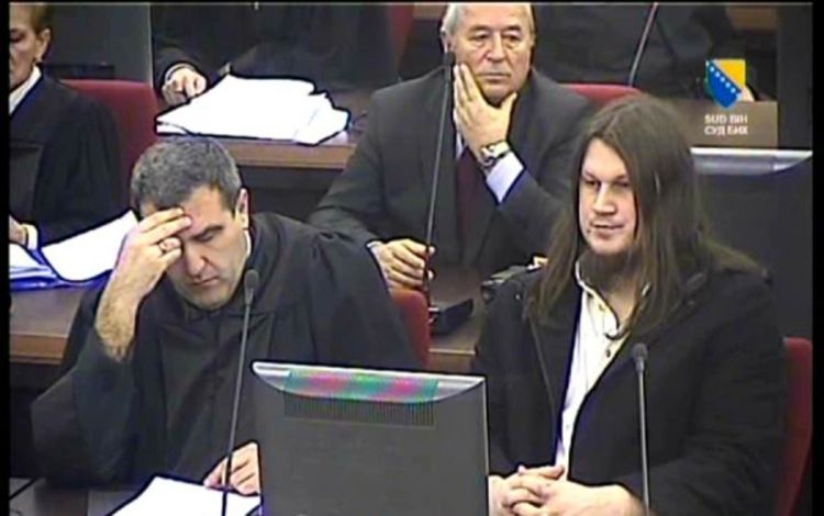 Čaušević prijetio policajcu u sudnici