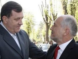 U Palati Republike počeo sastanak Incka i Dodika