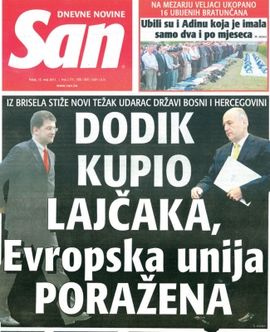 Sarajevo protiv dogovora