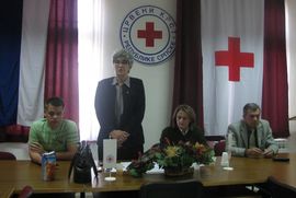 Prikupljeno 50 paketa hrane za korisnike Crvenog krsta Pale