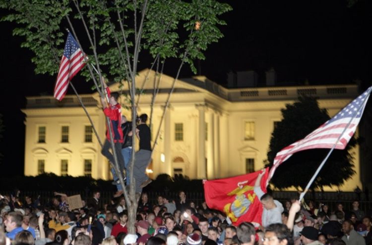 Amerikanci proslavljaju ubistvo Bin Ladena (Foto)