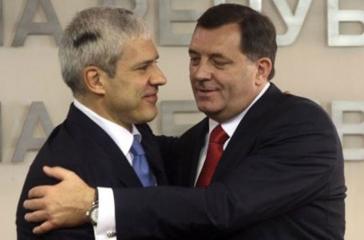 Dodikova predsjednička plata za 1000 evra veća od Tadićeve