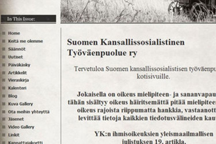 Finski neonacisti preuzeli Hitlerov partijski program
