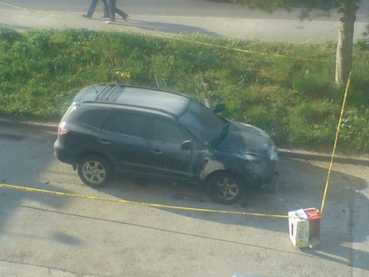 Gorio automobil direktora Autoprevoz busa