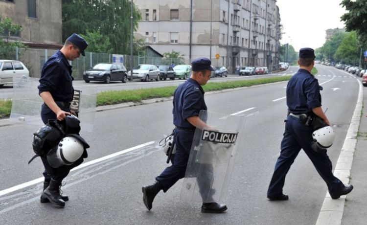 Policija rastjerala demonstrante u Beogradu