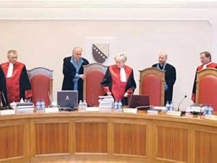 Ustavni sud naložio promjene dva zakona