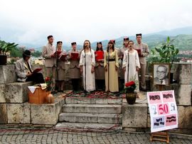 Višegrad: Tačno u podne odali počast Ivi Andriću