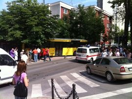 Sarajevo: Autobus sletio s ceste, izbjegnuta tragedija