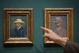 Na Van Gogovom Autoportretu njegov brat Teo