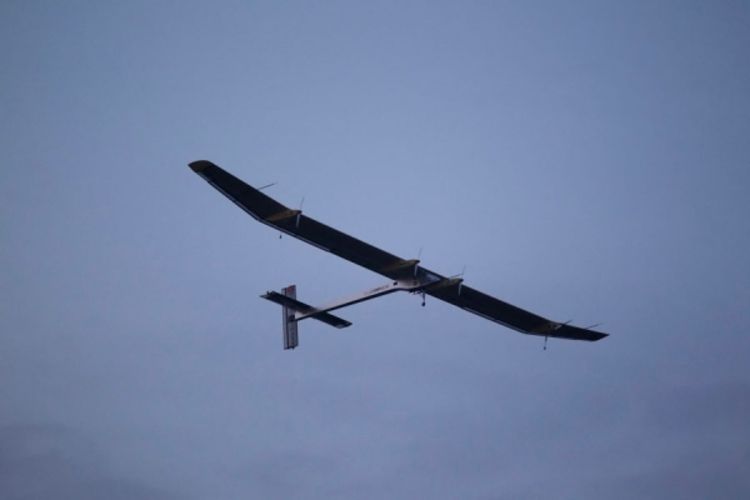 Solarni avion poletio za Pariz