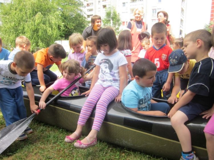 Promocija kajaka u vrtiću